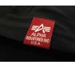 Alpha Industries tričko T Foil Print black/metal silver