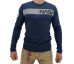 Alpha Industries tričko z dlhým rukávom Nasa RS LS Navy