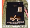 Alpha Industries tričko Basic-gold