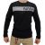 Alpha Industries tričko z dlhým rukávom Nasa RS LS black
