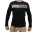 Alpha Industries tričko z dlhým rukávom Nasa RS LS black