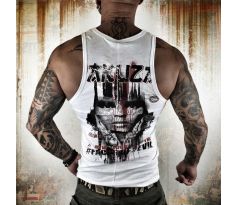 Yakuza Tielko Face Of Evil Tank-white