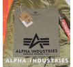 Alpha Industries tričko Basic-olive