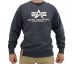 Alpha Industries mikina Basic Sweater-greyblack