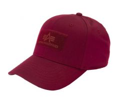 Alpha Industries šiltovka Velcro-burgundy