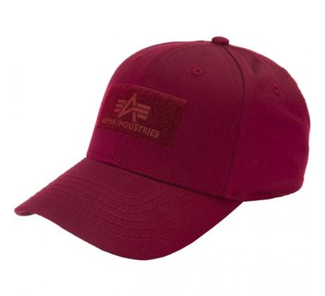 Alpha Industries šiltovka Velcro-burgundy