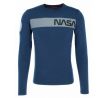 Alpha Industries tričko z dlhým rukávom Nasa RS LS Navy