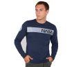 Alpha Industries tričko z dlhým rukávom Nasa RS LS Navy