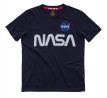 Alpha Industries tričko NASA Reflective T Repl.blue