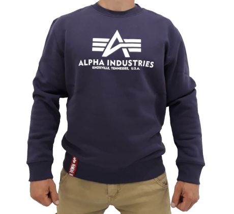 Alpha Industries mikina Basic sweater nightshade