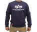 Alpha Industries mikina Basic sweater nightshade