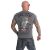 Yakuza tričko Tattoo Line Death  battleship gray