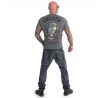 Yakuza tričko Tattoo Line Death  battleship gray