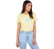 Alpha Industries Dámske tričko Rainbow T Wmn pastel yellow