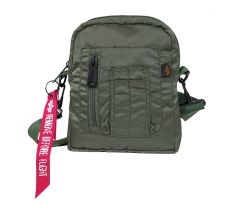 Alpha Industries Crew Carry Bag sage green