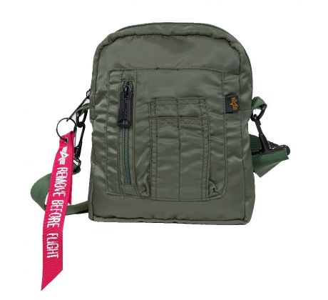 Alpha Industries Crew Carry Bag sage green