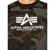 Alpha Industries mikina Basic Sweater black camo
