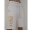 Alpha Industries šortky Basic short AI Foil Print white/yellov gold