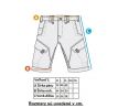 Alpha Industries šortky Basic short AI Foil Print white/yellov gold