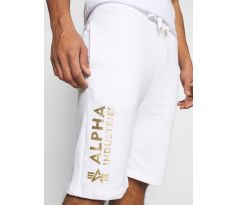 Alpha Industries šortky Basic short AI Foil Print white/yellov gold