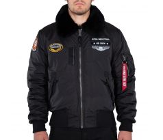 Alpha Industries zimná bunda Injector III Air Force black black