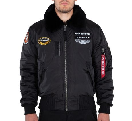 Alpha Industries zimná bunda Injector III Air Force black black