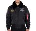 Alpha Industries zimná bunda Injector III Air Force black black