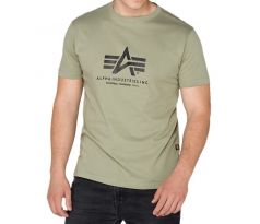 Alpha Industries tričko Basic-olive Olivová XL