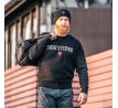 Thor Steinar mikina Upgrade schwarz melange