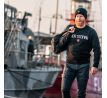 Thor Steinar mikina Upgrade schwarz melange