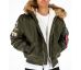 Alpha Industries zimná bunda MA-1 Arctic dark olive