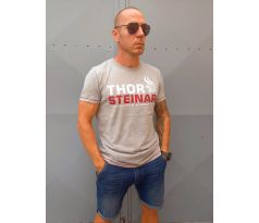 Thor Steinar tričko Furchtlos & Beharrlich grau melange