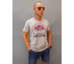 Thor Steinar tričko Rebel grau melange