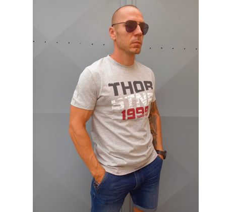 Thor Steinar tričko Tromvik grau melange