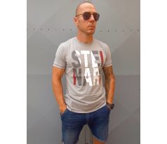 Thor Steinar tričko Ostby grau melange
