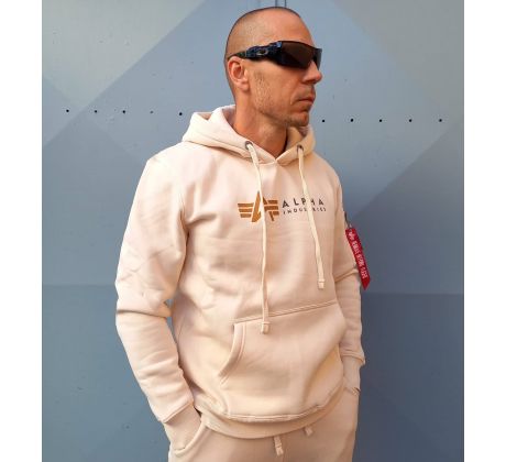 Alpha Industries mikina Alpha Label Hoody jet stream