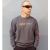 Alpha Industries mikina Alpha Label Sweater grey black