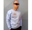 Alpha Industries mikina Alpha Label Sweater light blue