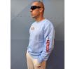 Alpha Industries mikina Alpha Label Sweater light blue