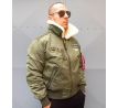 Alpha Industries zimná bunda Injector III Air Force sage green