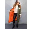 Alpha Industries dámska zimná bunda Puffer Coat ZH Wmn sage green