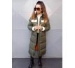 Alpha Industries dámska zimná bunda Puffer Coat ZH Wmn sage green