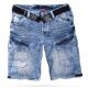 Thor Steinar šortky Cargojeansshorts Toke denim lightblue