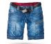 Thor Steinar šortky Cargojeansshorts Reinfried denim lightblue